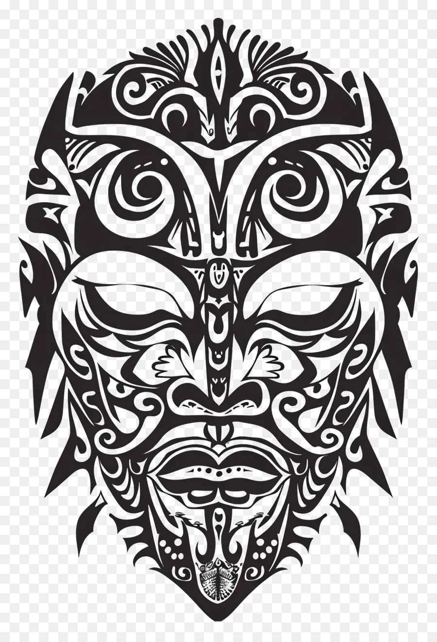 Tatuagem Maori，Tatuagem Tribal PNG