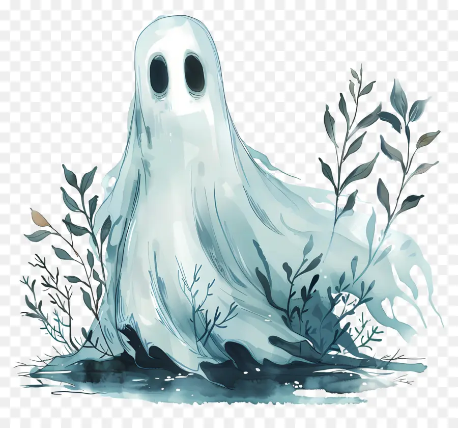 Ghost，Azul PNG
