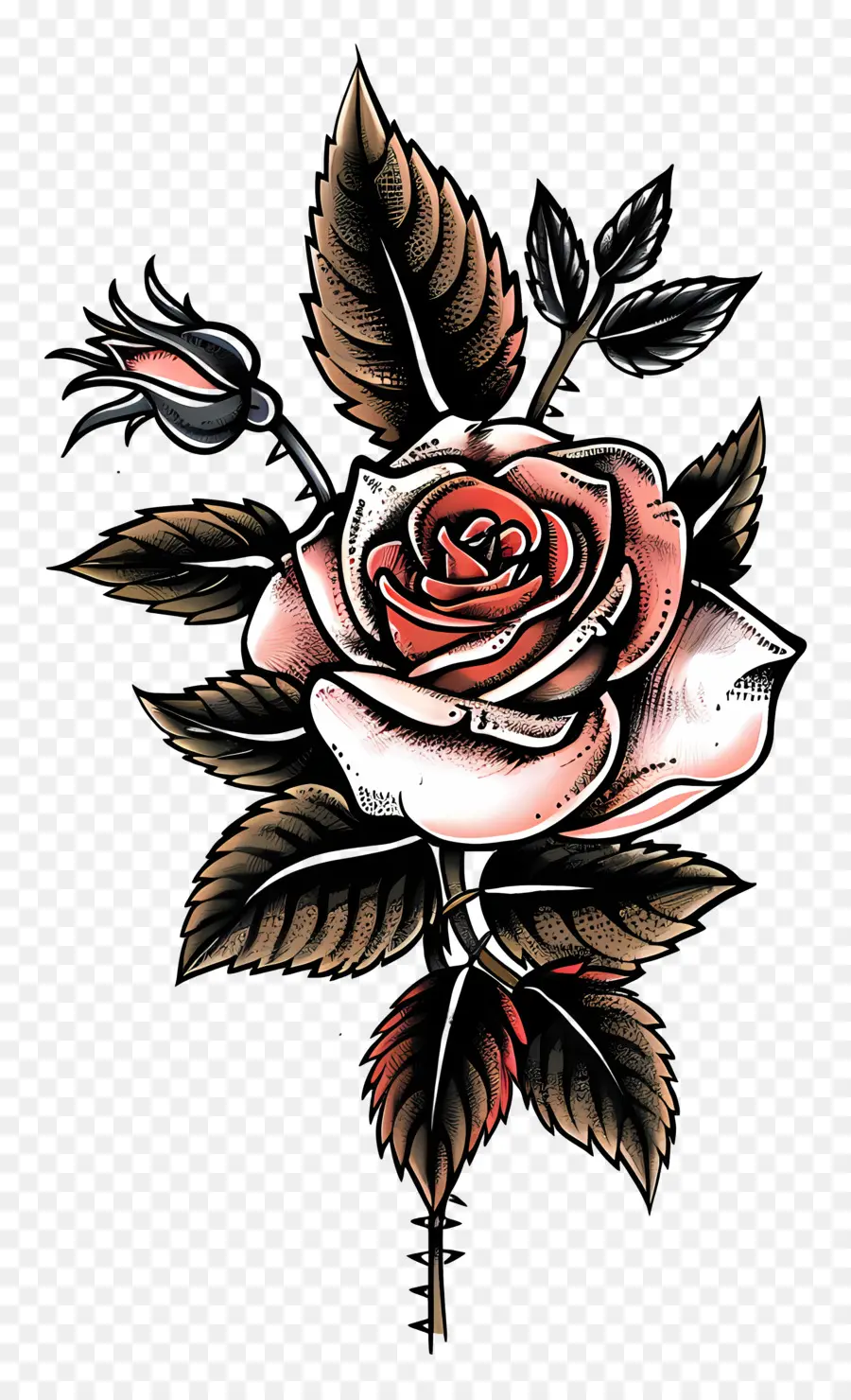 Rose Tattoo，Rosa PNG