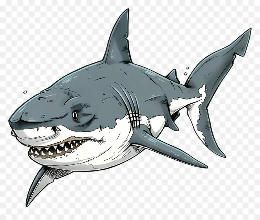Bull Shark，Tubarão PNG