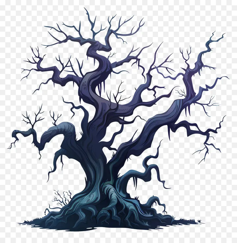 Árvore Assustadora，Assustador árvore PNG