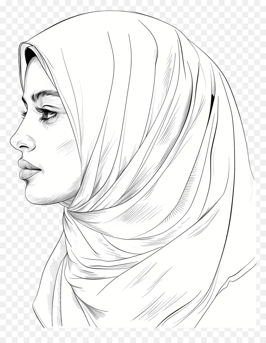 Hijab，Islâmica Mulher PNG