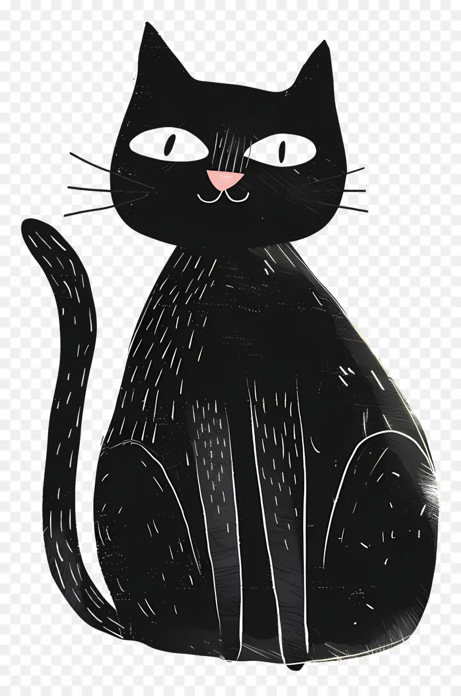 Gato Preto，Dormir Gato PNG