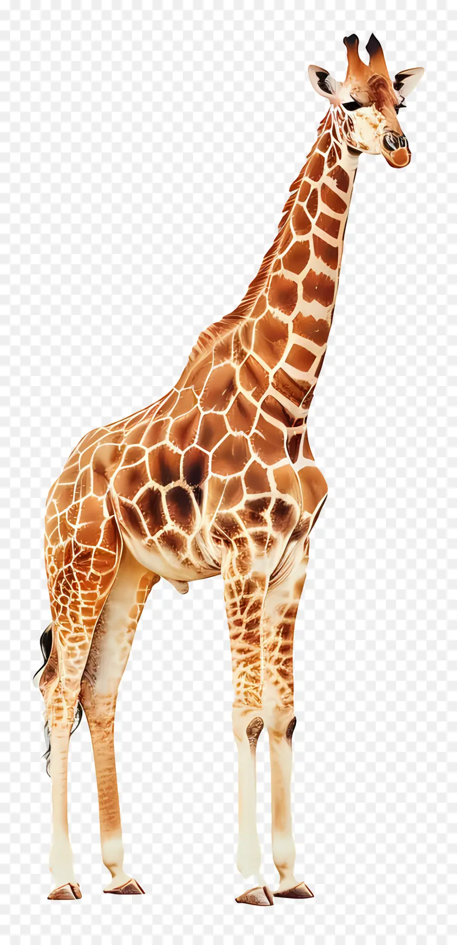 Girafa，Animais Selvagens PNG