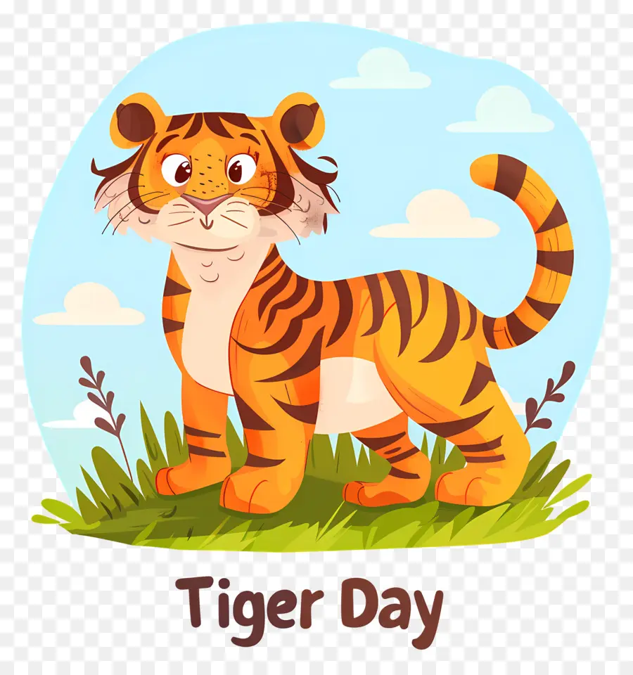 Internacional Tiger Dia，Filhote De Tigre PNG