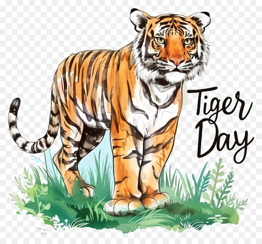 Internacional Tiger Dia，Tigre PNG