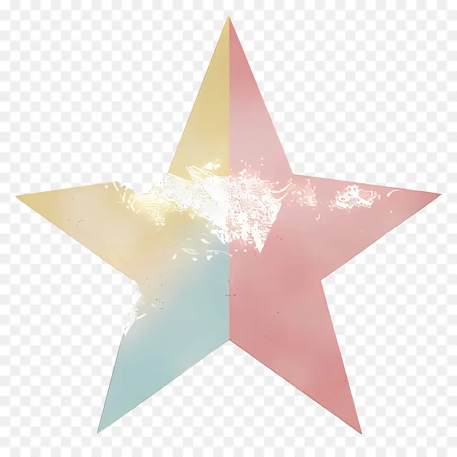 Estrela，Arco íris PNG