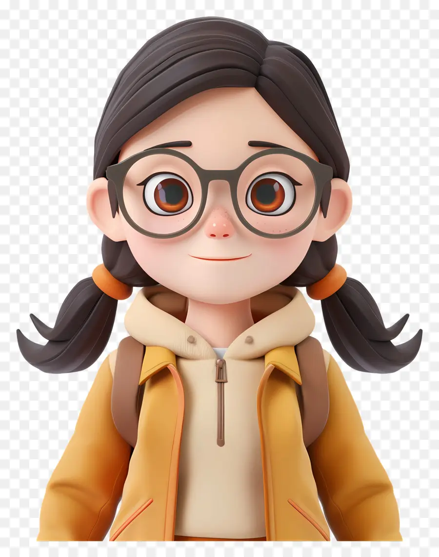 Caráter Da Menina，Personagem De Desenho Animado PNG