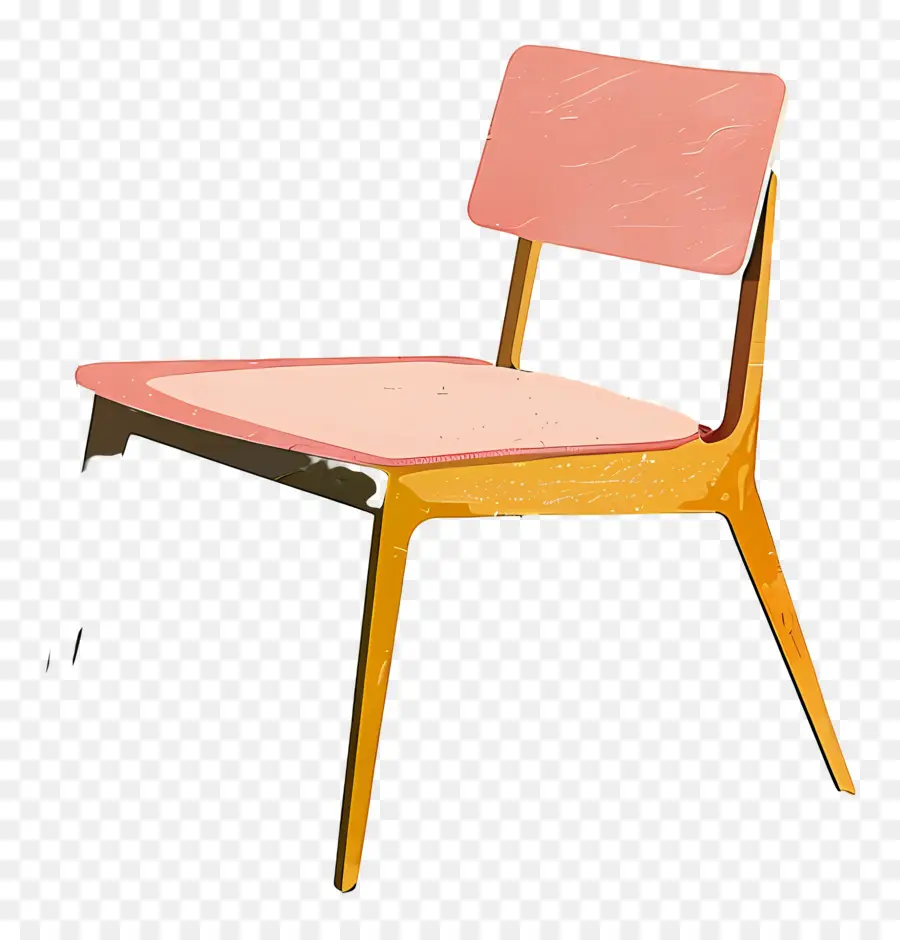 Cadeira，Cadeira Laranja PNG