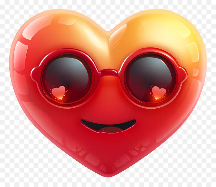 Emoji Coração，Coração Emoji PNG