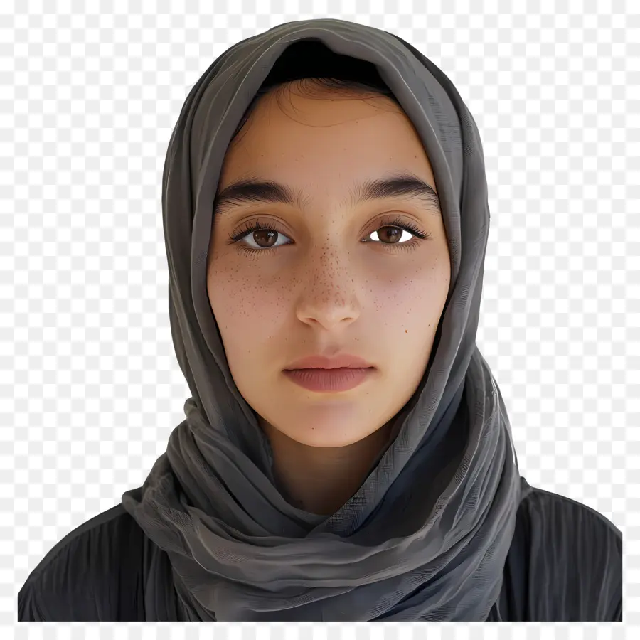 Garota Do Hijab De Verdade，Mulher Muçulmana PNG