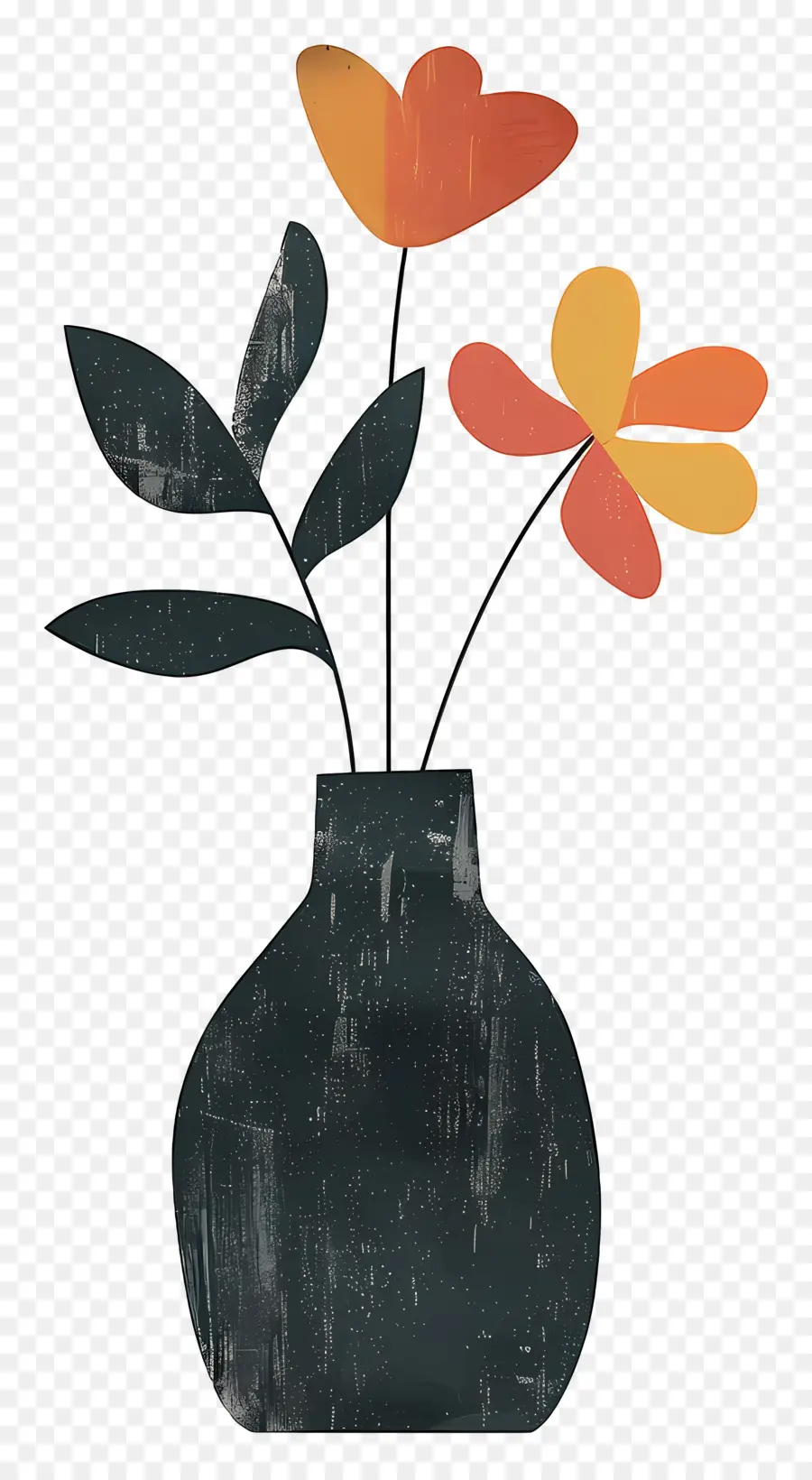 O Vaso De Flor，Flores Desabrochando PNG