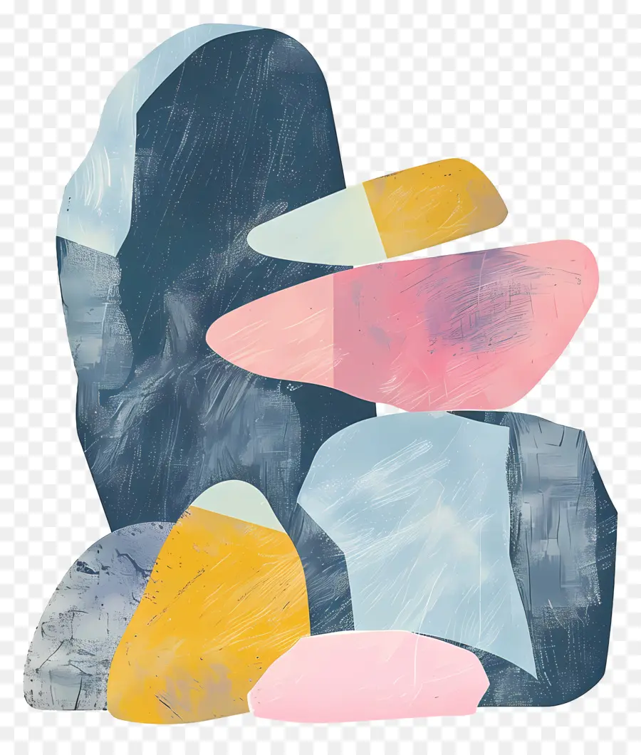 Pedra，A Arte Abstrata PNG