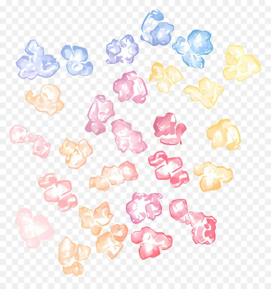 Pipoca，Marshmallows PNG