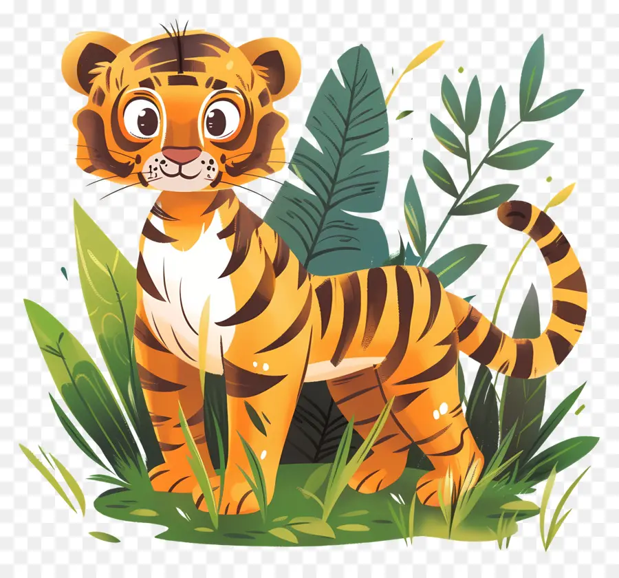 Internacional Tiger Dia，Filhote De Tigre PNG