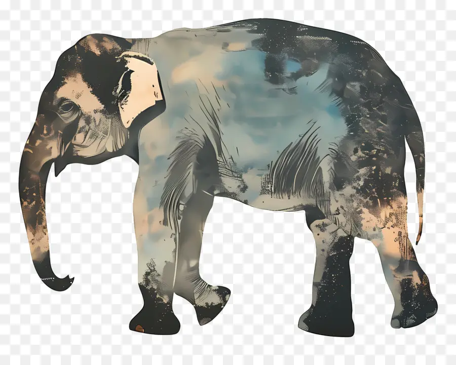 Elefante，A Vida Selvagem PNG