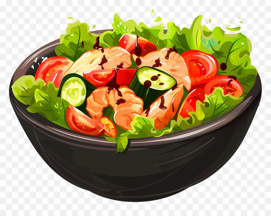Salada De Frango，Salada PNG