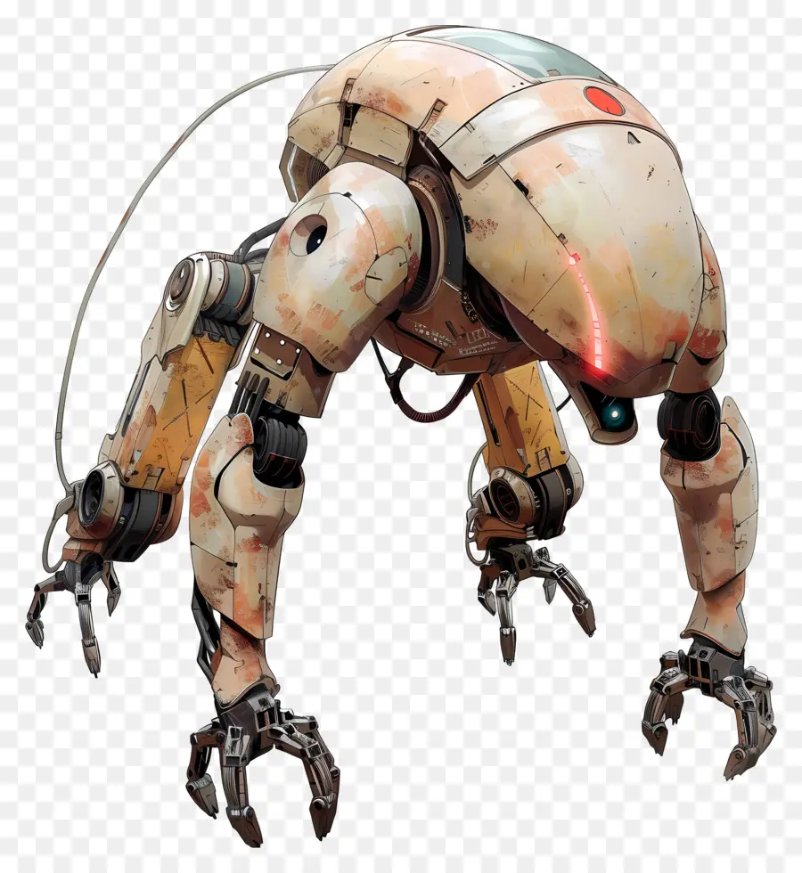 Robot Mech，Cyborg Robot PNG