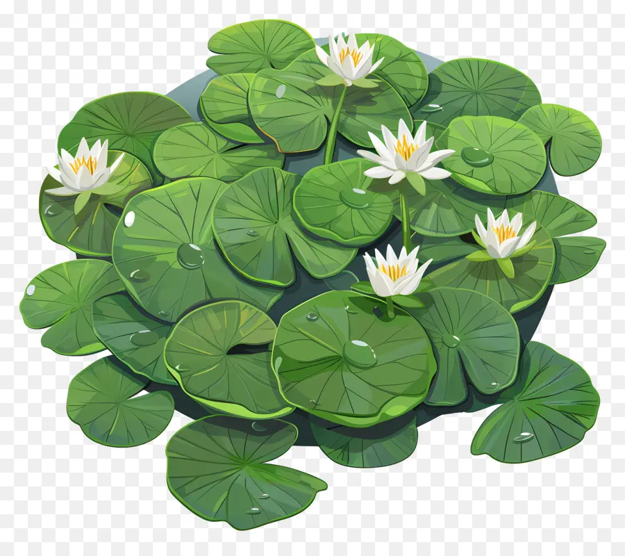 Flor De Nenúfar，Os Lírios De água PNG