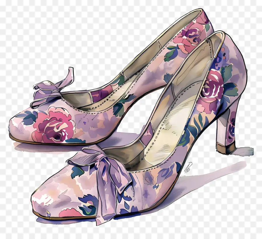 Sapatos，Sapatos Rosa De Salto Alto PNG