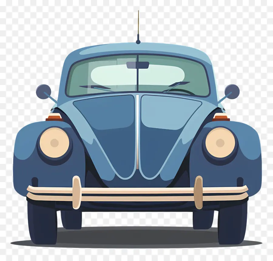 Simples，Volkswagen Beetle Vintage PNG