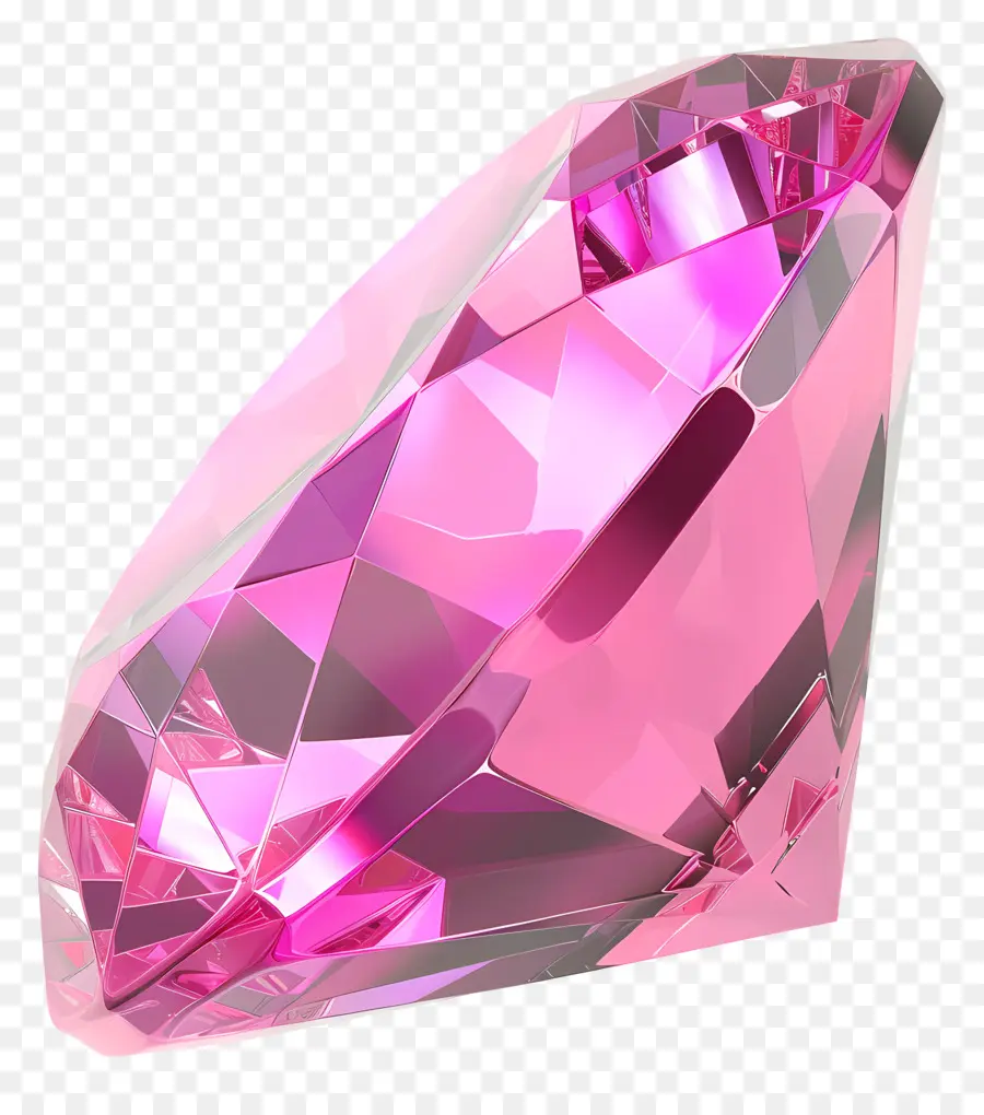 Cor De Rosa De Pedra Preciosa，Diamante Cor De Rosa PNG