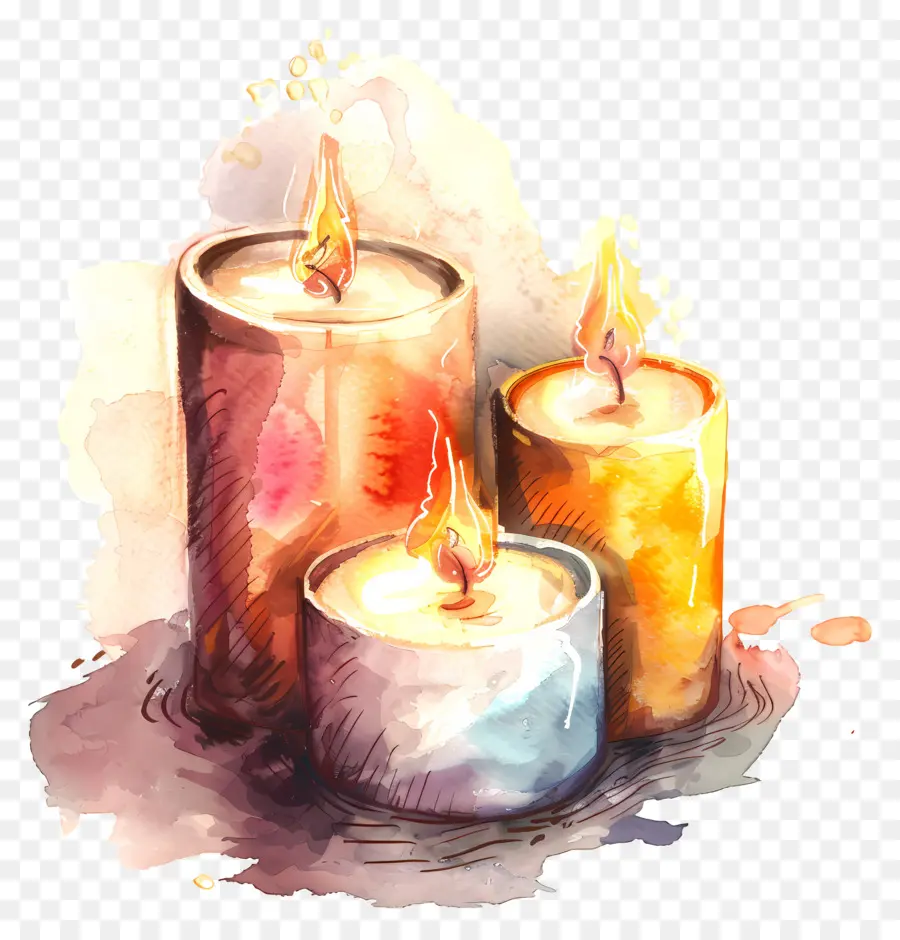 Velas，Chama PNG