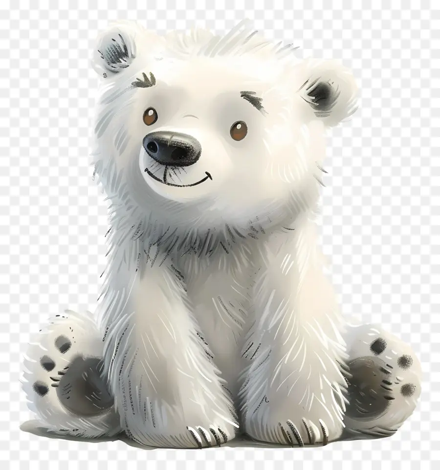 Pequeno Urso Polar，Urso Polar PNG