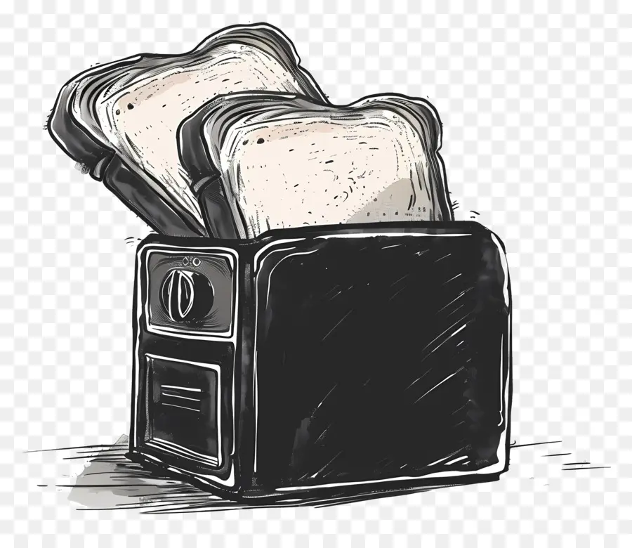 Toaster Com Pão，Torradeira PNG