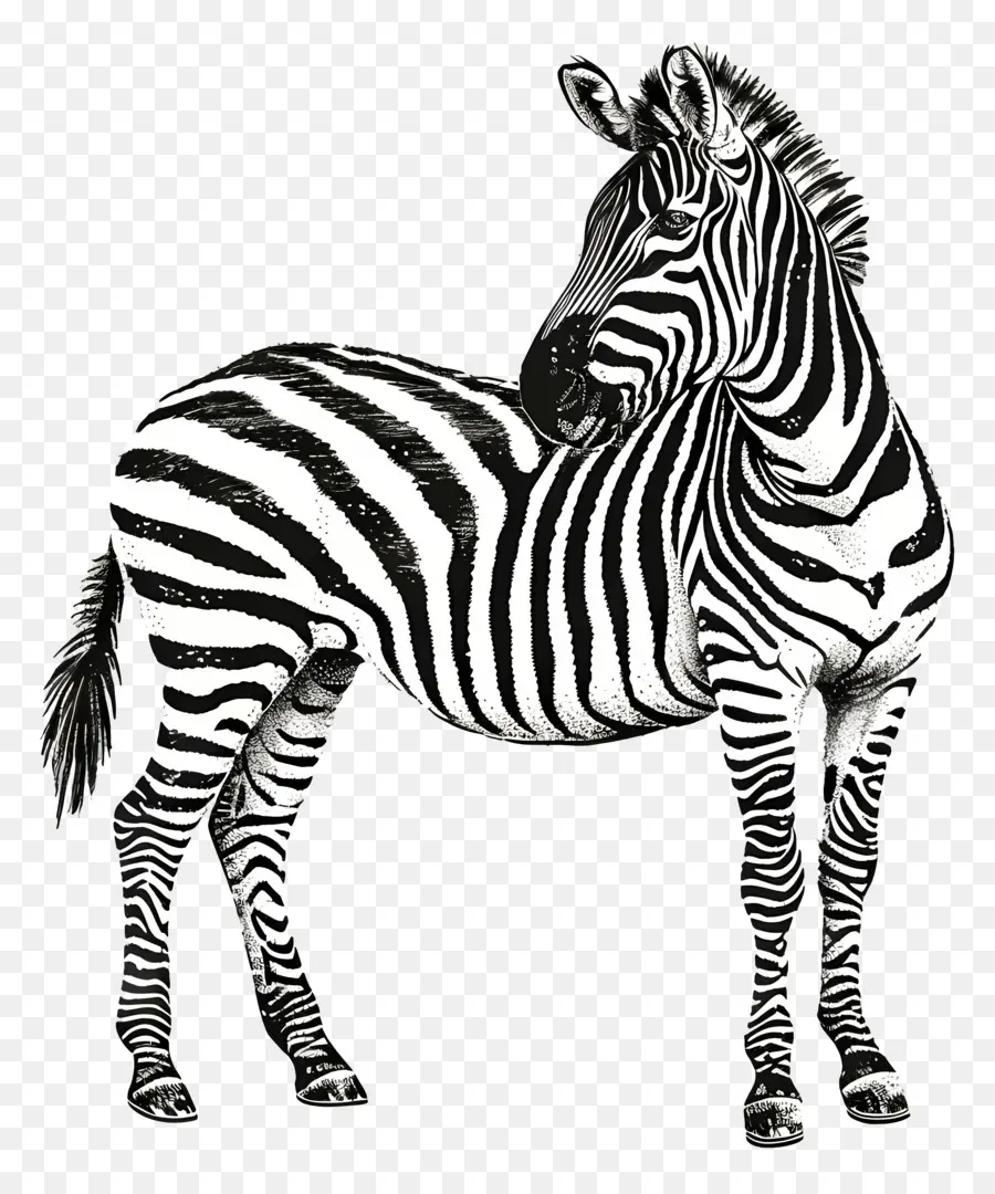 Zebra，Desenho PNG