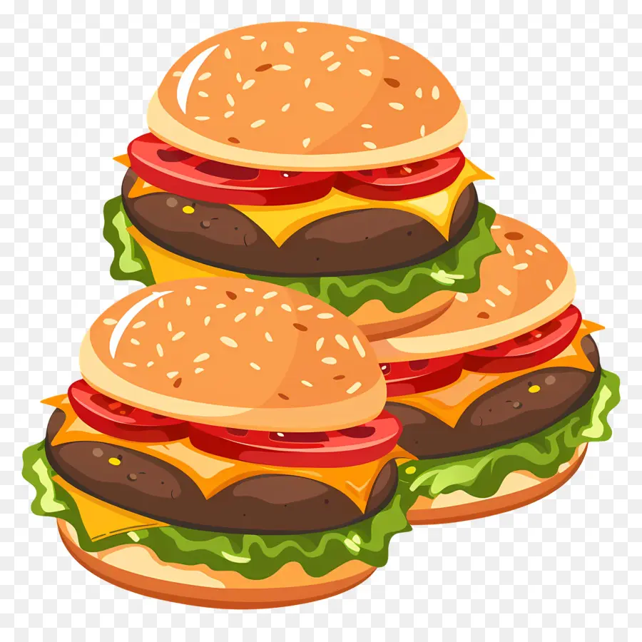 Hambúrgueres，Hamburger PNG