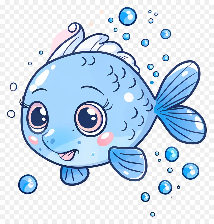 Peixe Azul，Nadar PNG