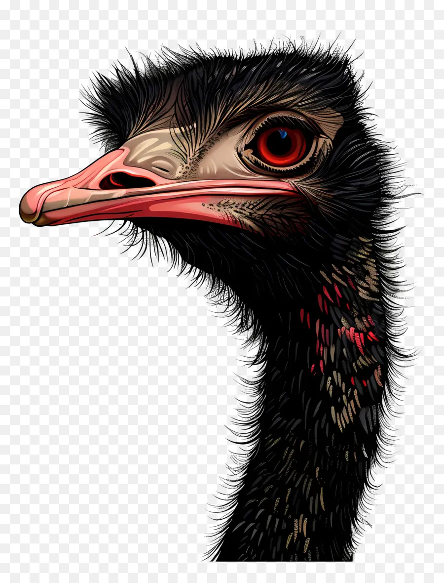 Avestruz，Aves PNG