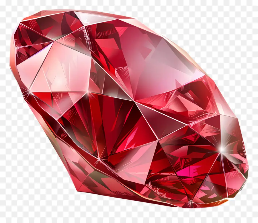 Rubi Pedra，Diamante Vermelho PNG