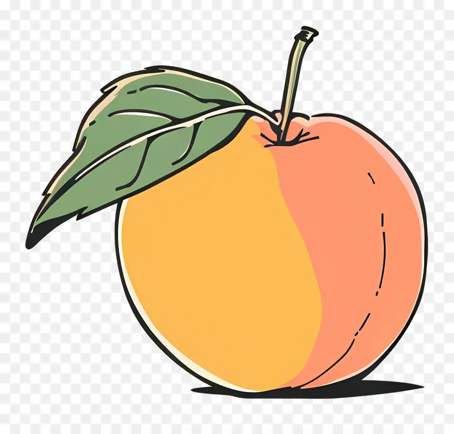 Pêssego，Frutas PNG