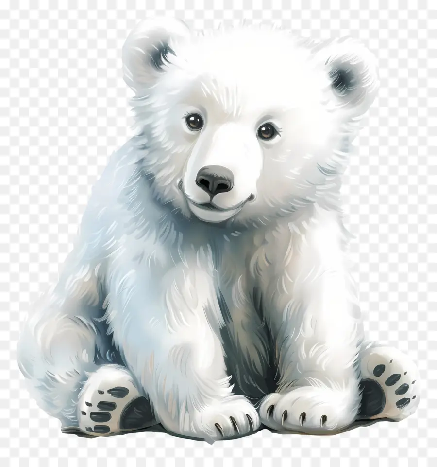 Pequeno Urso Polar，Urso Polar PNG