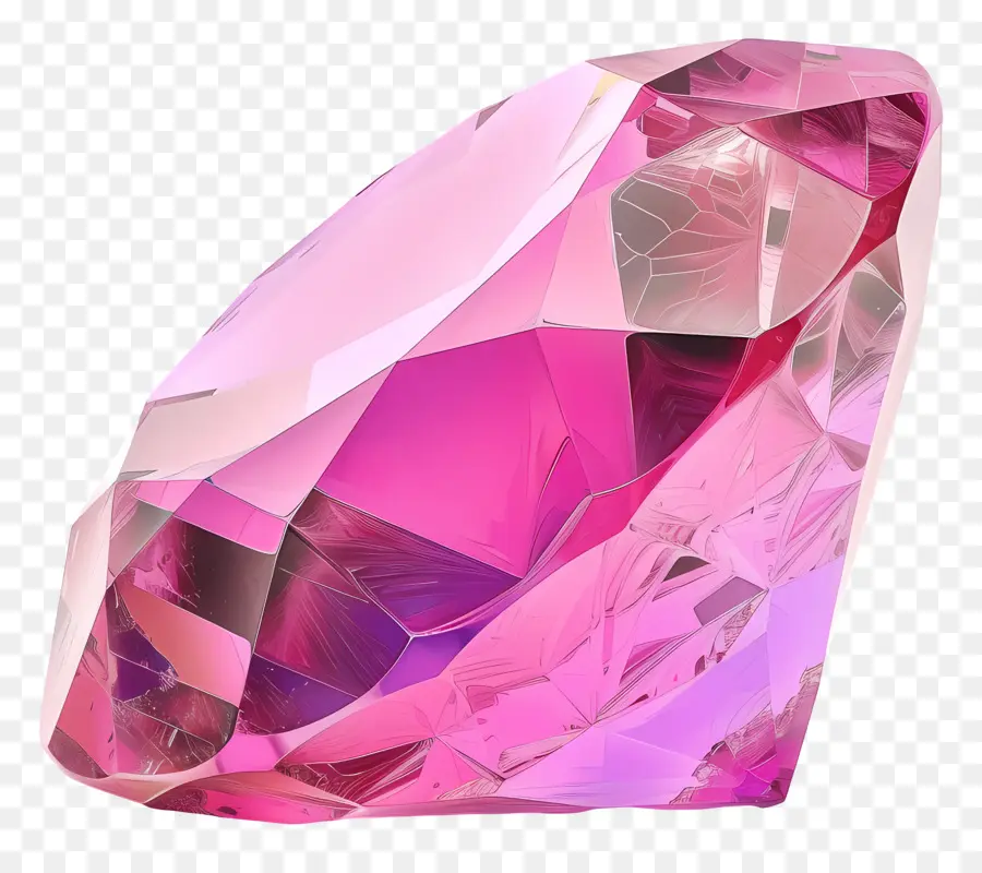 Pedra Preciosa Rosa，Gema Rosa PNG