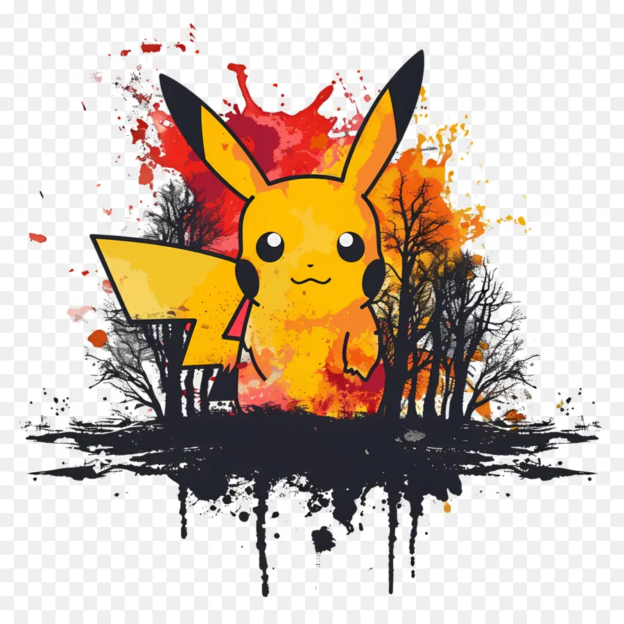 Pikachu，Pokémon PNG