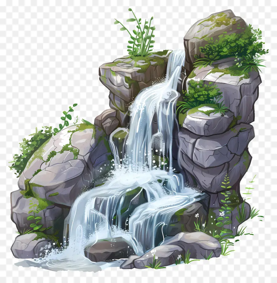 Cachoeira，Ilustra O De Cachoeira PNG