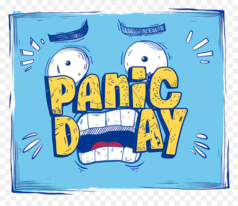 Dia Internacional Do Pânico，Personagem De Desenho Animado PNG