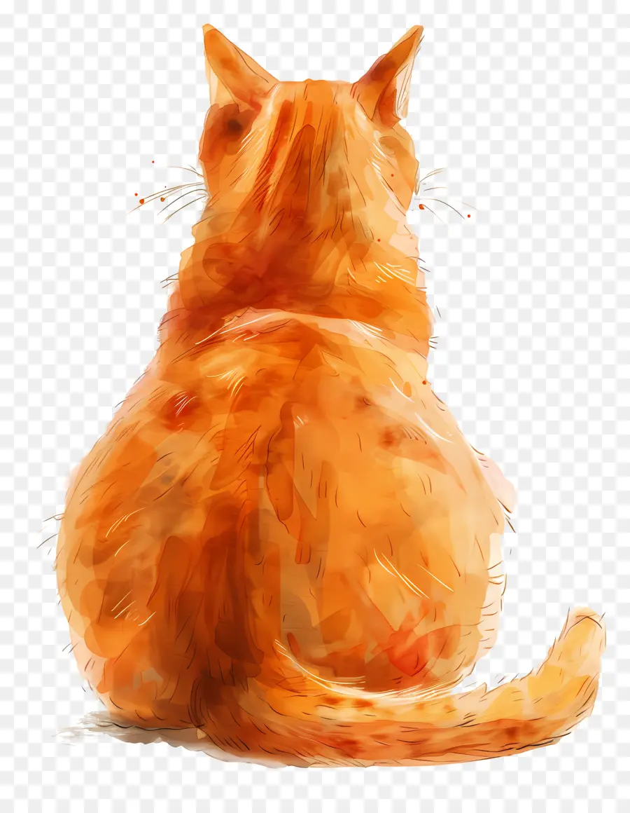 Gato，Gato Laranja PNG