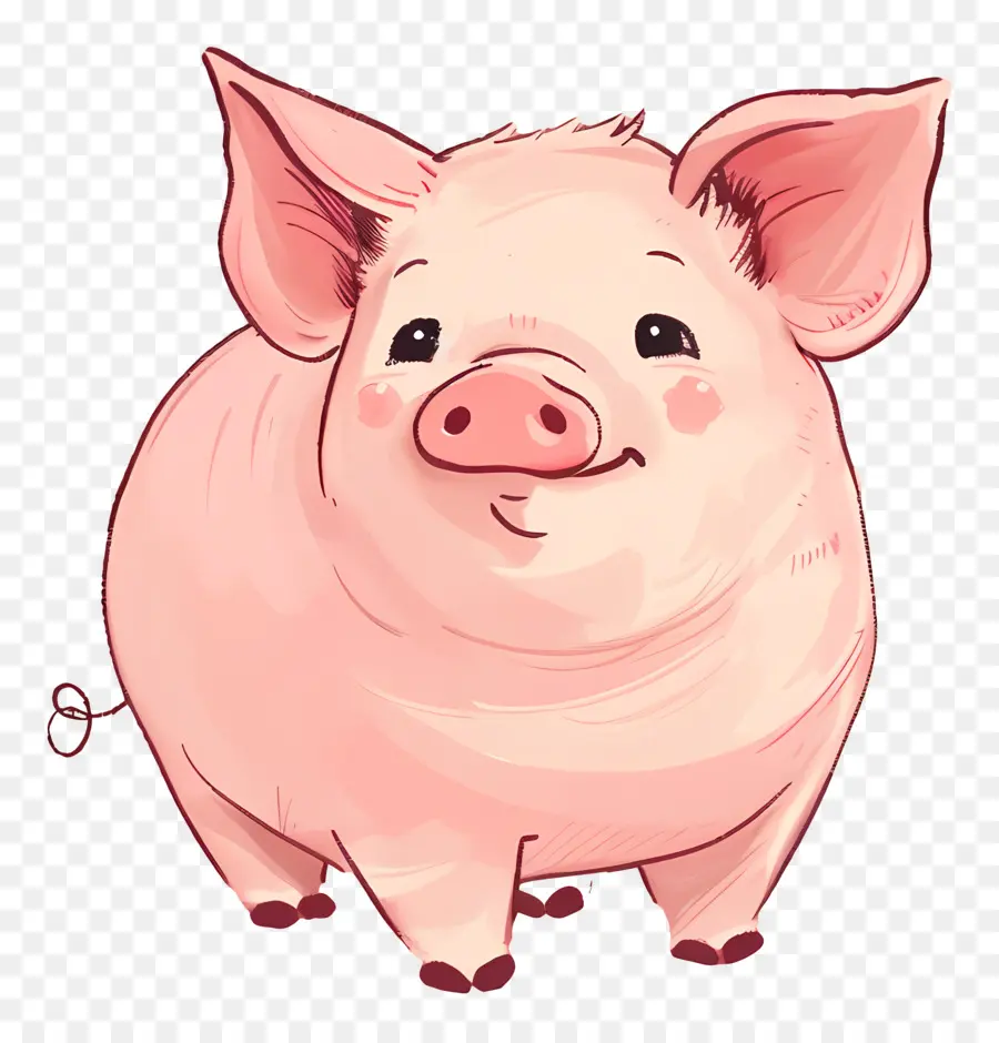 Porco，Dos Desenhos Animados Do Porco PNG