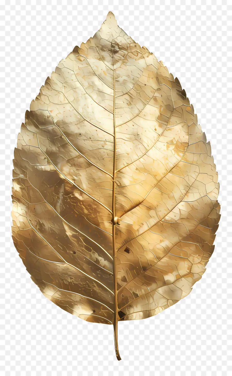 A Folha De Ouro，Golden Leaf PNG