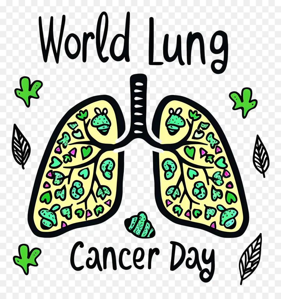 Dia Mundial Do Câncer De Pulmão，Consciência Do Câncer De Pulmão PNG