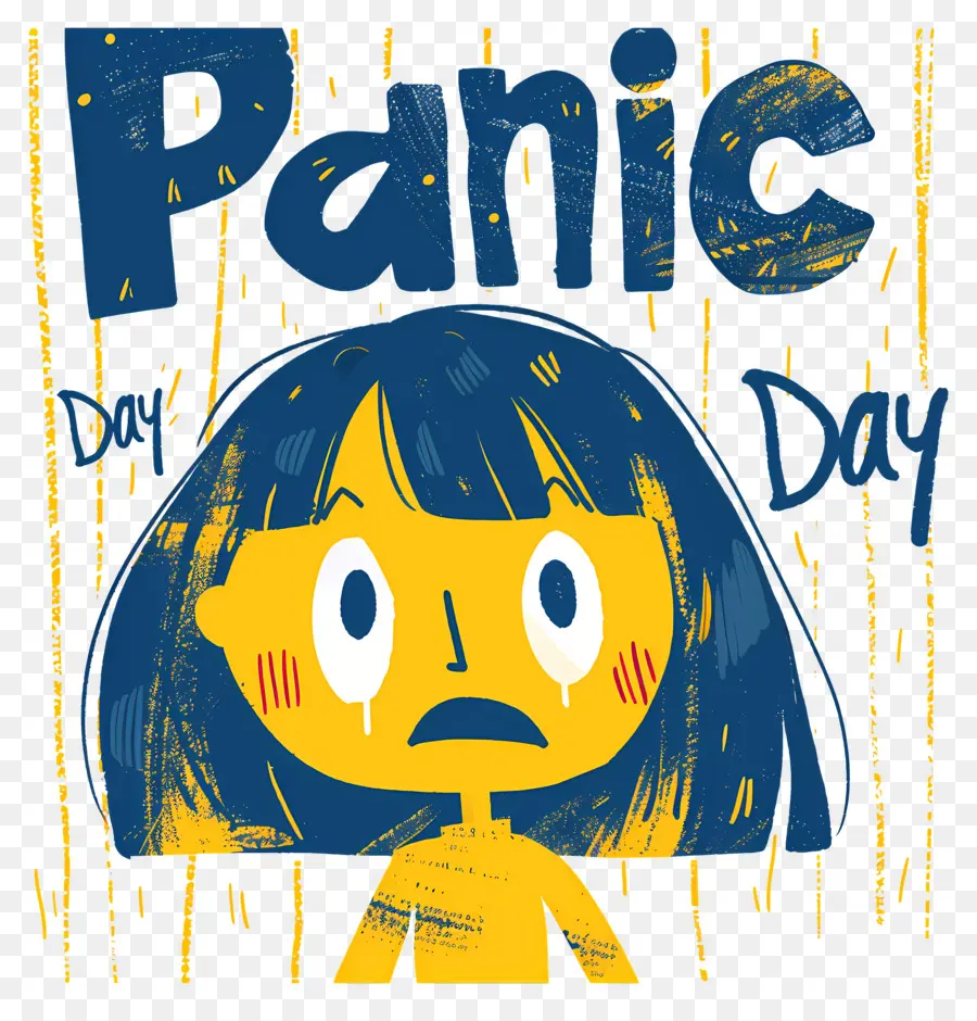 Dia Internacional Do Pânico，Cartoon PNG