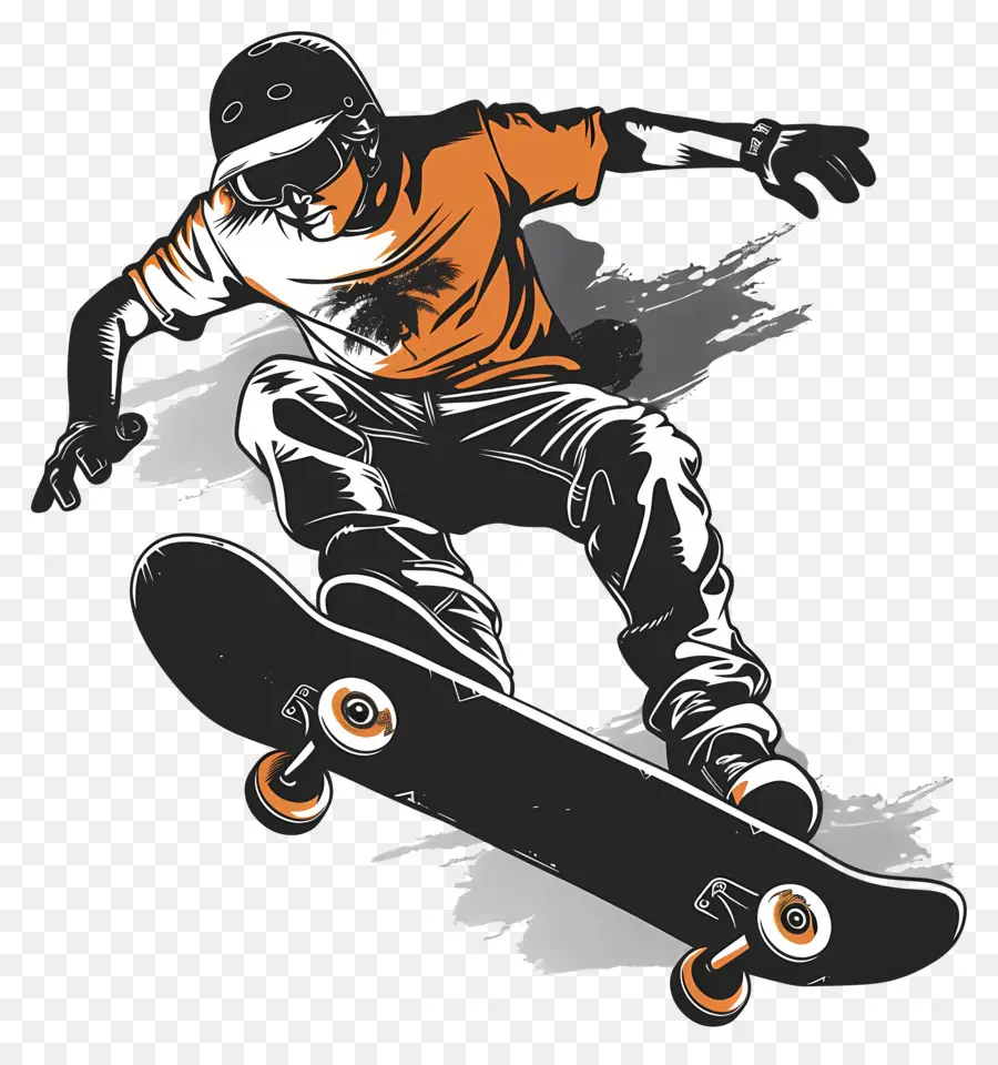 Skate，Skatista PNG