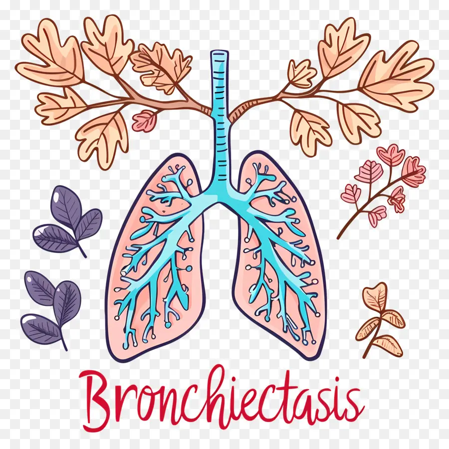 Dia Mundial Da Bronquiectasia，Pulmões PNG
