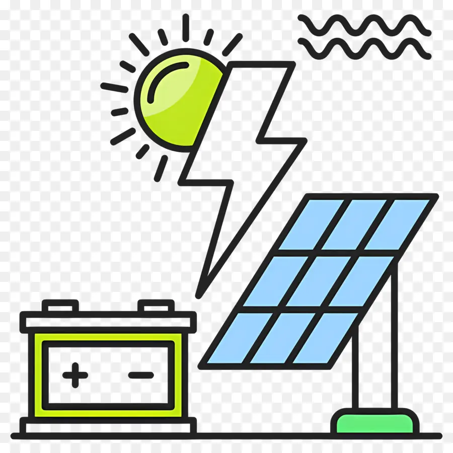 Energia Renovável，Solar Energy PNG