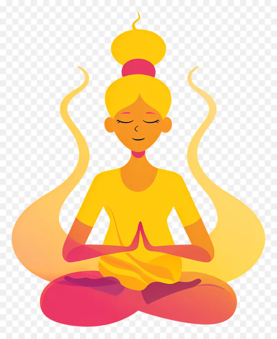 Meditação，Ioga PNG