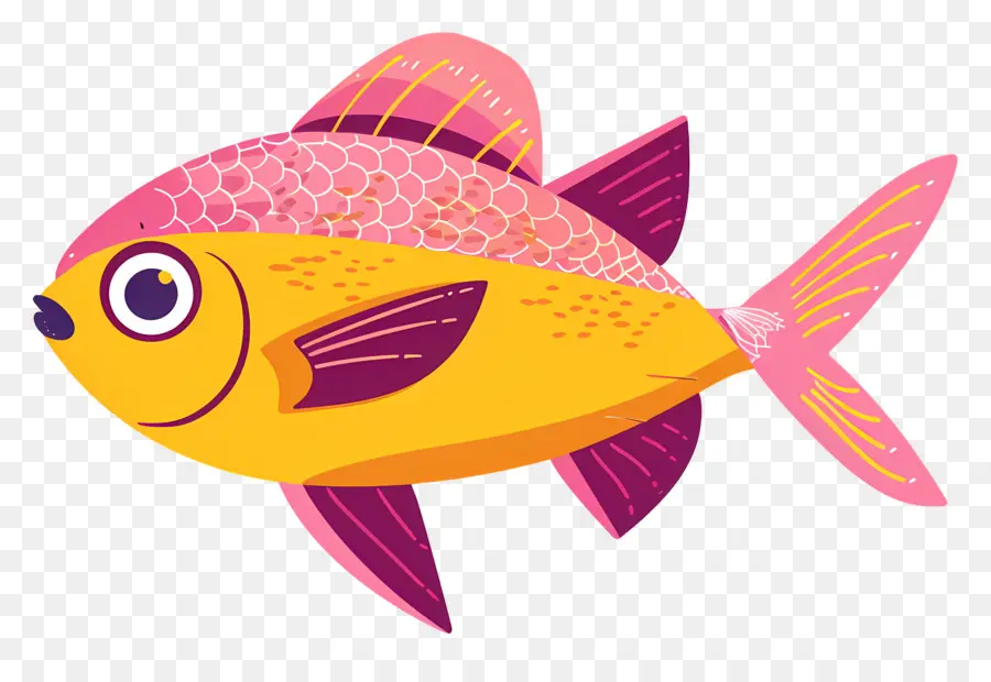 Peixe，Cor De Rosa PNG